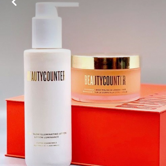 beautycounter Other - BeautyCounter Good Glow BodyDuo Sealed Sugarbuff Body Polish Illuminating Lotion